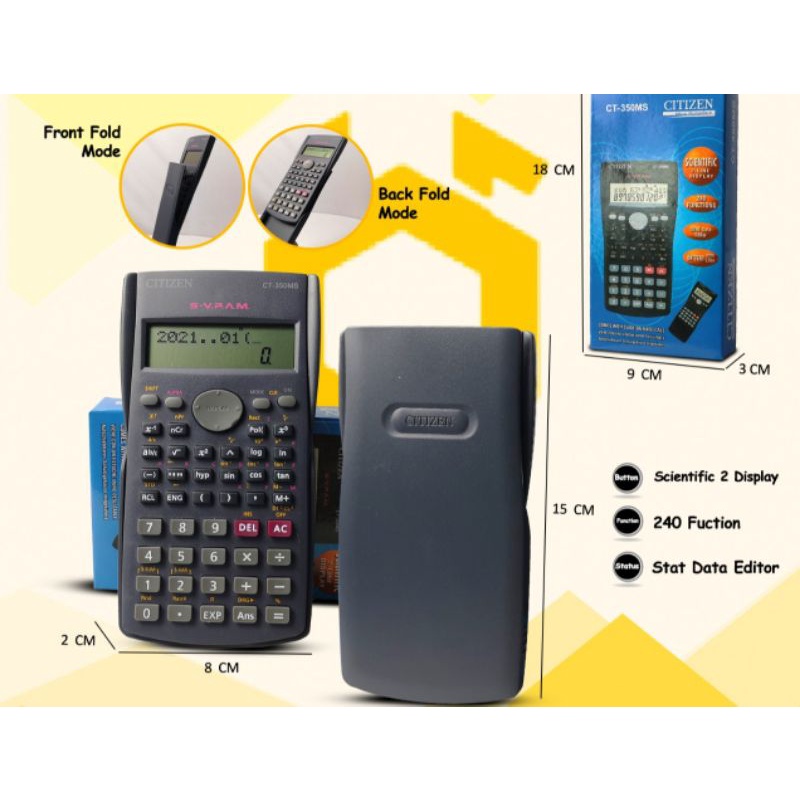 

KALKULATOR MATEMATIKA BERHITUNG - FOLDING MODE - KADO ALAT BELAJAR