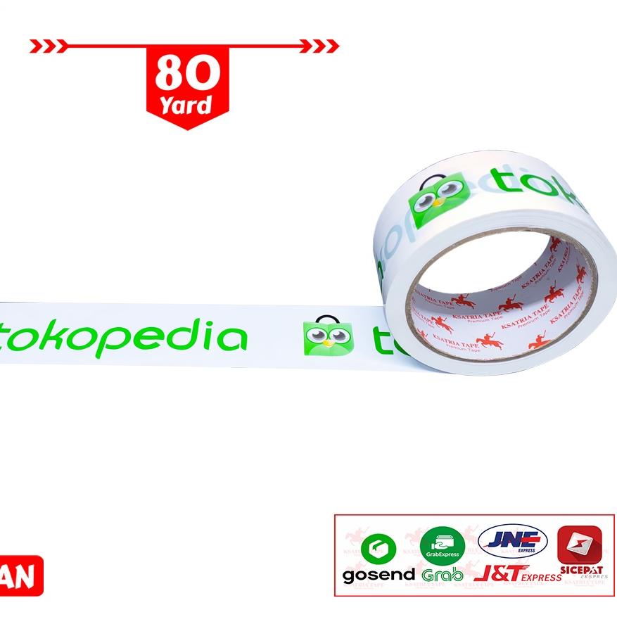 

Silver Promo✨ Lakban OPP Tape / Lakban Printing Lakban Toko Hejo Putih 80 Yard KSATRIA Tape | NEW | REBORN | Rilis | New event