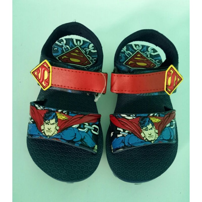 SANDAL BATA ANAK LAKI-LAKI TALI/SANDAL TALI SUPERMAN/SANDAL BATA ANAK