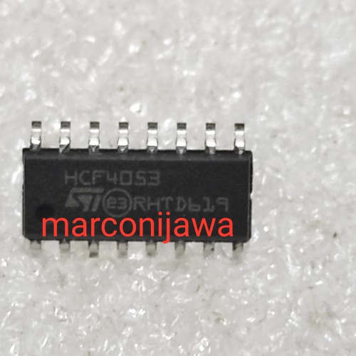 mj2006 HCF4053 ic smd tempel