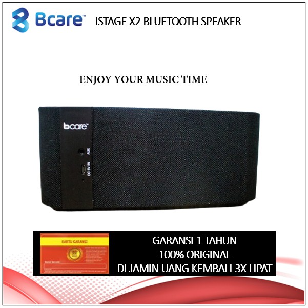 Bcare Istage X-2 Bluetooth Speaker With Wireless Charging