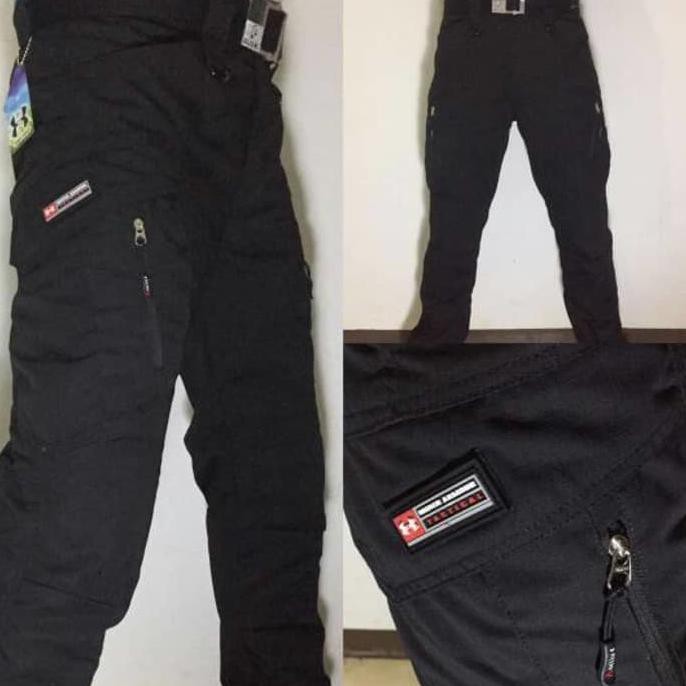 TERMURAH CELANA TACTICAL UNDER ARMOUR - HITAM, 28