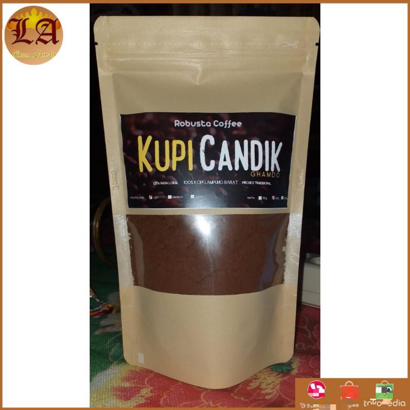 

Kopi Lampung Robusta - Kupi Candik 200gr