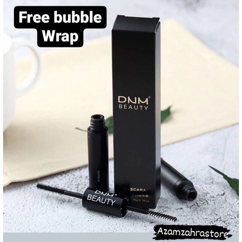 DNM BEAUTY MASCARA BT 4D 2 in 1 mascara / pemanjang bulu mata waterproof
