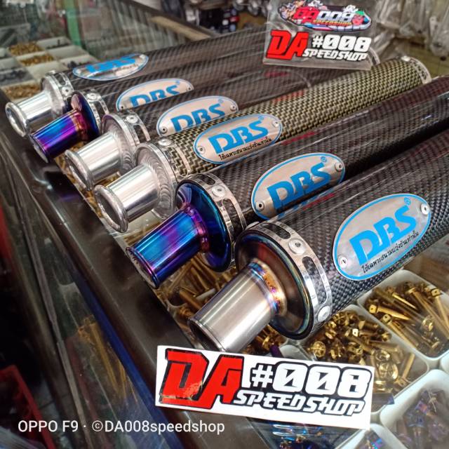 Kenalpot,kanalpot,knalpot ninja150 R-RR, DBS (dang bang sai) orignal produk