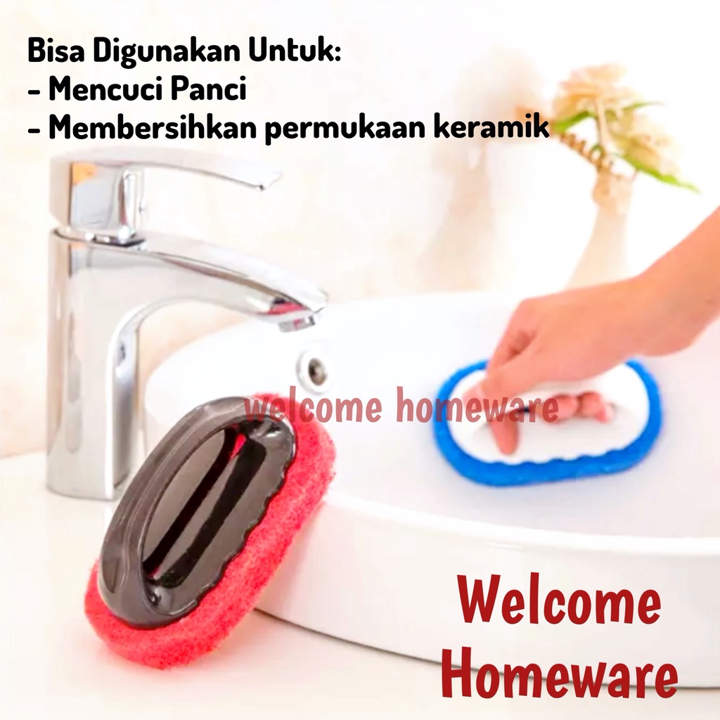 Sikat Busa / Scrubber / Sikat Panci / Sikat Keramik