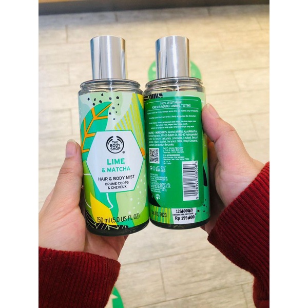 The body shop - Lime & Matcha Hair and body mist