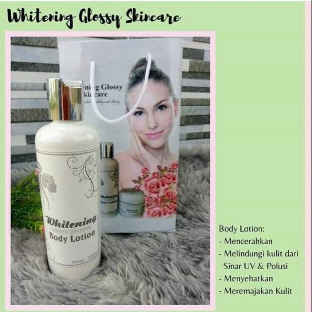 Terlariss  BODY LOTION PEMUTIH AMPUH / PEMUTIH BADAN PAKET WGS