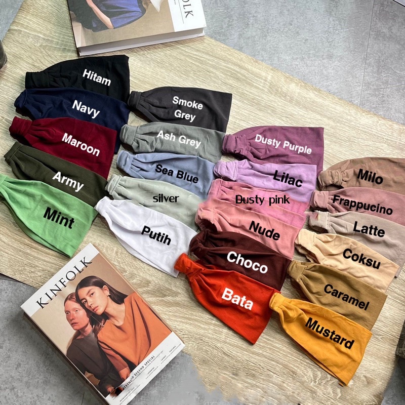 Ciput Bandana Kaos Premium / Ciput Bandana / Ciput Kaos / Ciput Bando Kaos / inner bandana kaos -mw