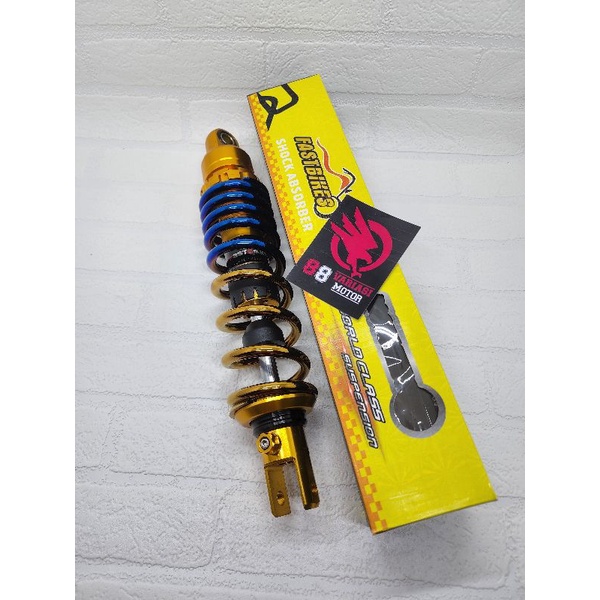 Shockbreaker Matic 310MM Twotone Fastbikes - Shock Matic Beat Mio Scoopy Variasi Twotone 310MM