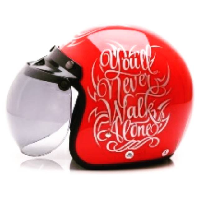 WTO Helmet Retro Bogo murah