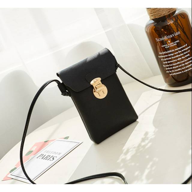 Tas selempang, tas hp BG701 HITAM