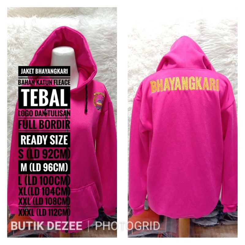 Jaket Bhayangkari Bahan Katun