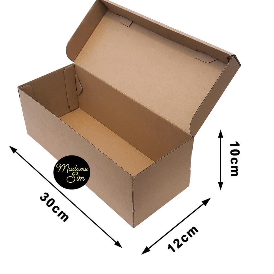 

Terbaru - KOTAK KUE - CAKE BOX - DUS BOLU 30 x 12 x 10 CM ISI 10 PCS