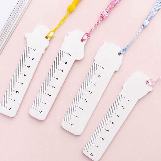 INS Student Office Stationery Bookmark Cute Cartoon Image Tassel Bookmark