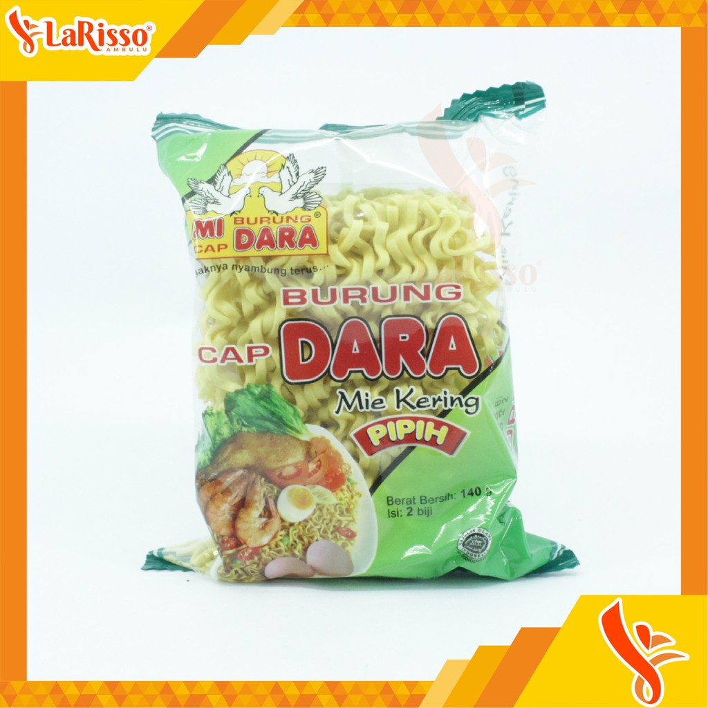 

MIE KERING CAP BURUNG DARA PIPIH 140GR (3'S)