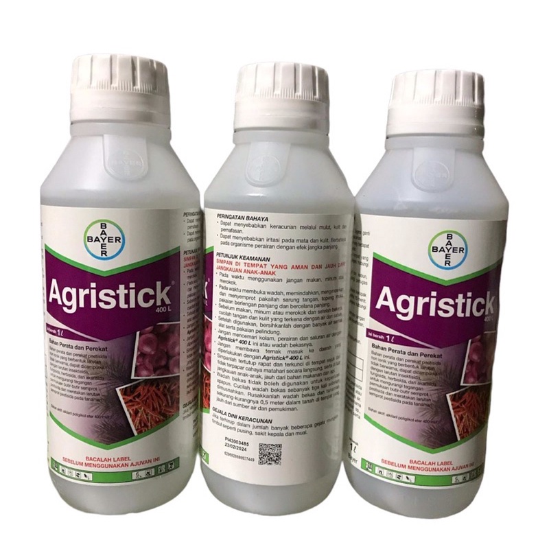 AGRISTICK 1 Liter penembus  Perekat Perata Pestisida  100% Original