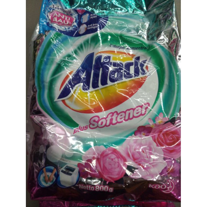 attack plus softener 800g