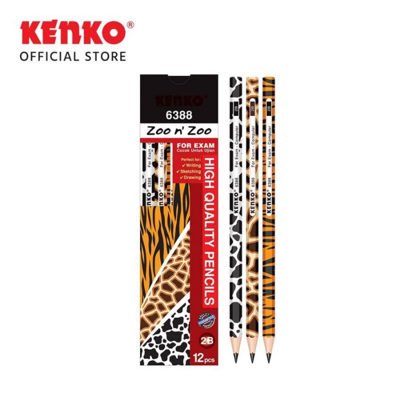 

Pensil Kenko 2B 6388 Zoo n' Zoo