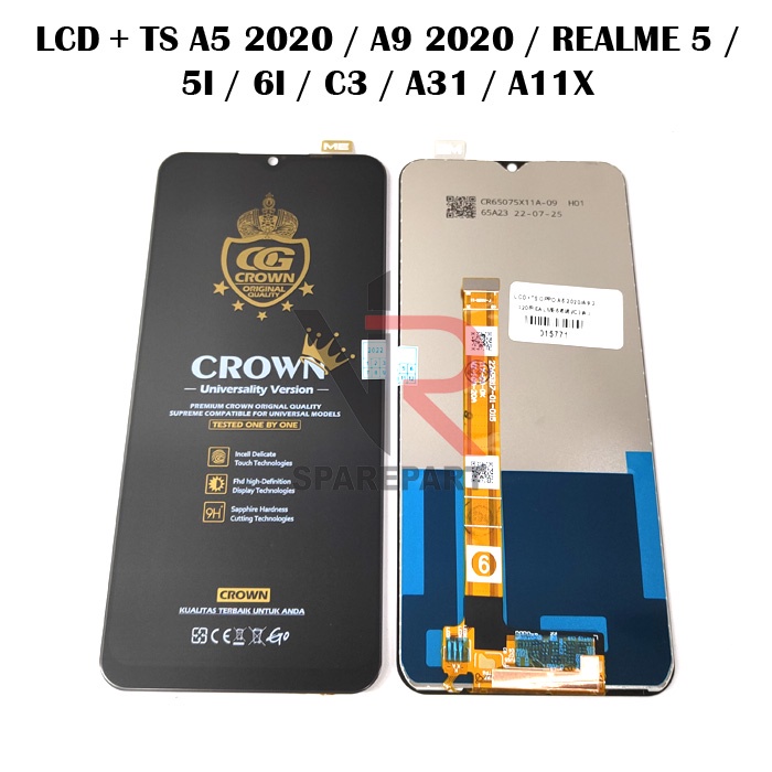 LCD OPPO A5 2020 / A9 2020 / C3  FULLSET TOUCHSCREEN