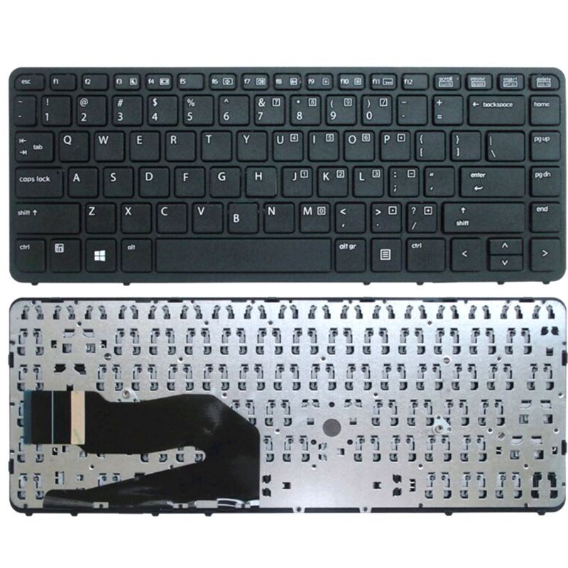 Keyboard Laptop Hp EliteBook 740 G1 G2 750 G1 840 G1 G2 No Backlight