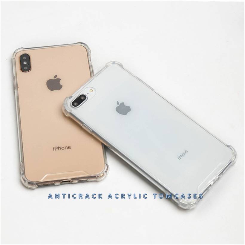 [ TOMCASES ] ANTICRACK CASE ACRYLIC FUZE ANTI SHOCK AKRILIK BAHAN KERAS PREMIUM IP 6 - IP 12 PROMAX