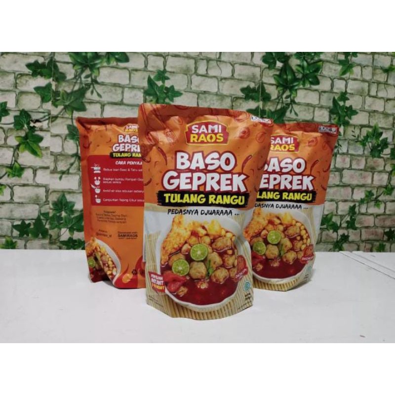 

bakso geprek