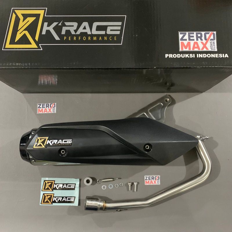 Knalpot K RACE KRACE Standar Racing Original Mio J Mio GT Soul GT Fino FI 115cc