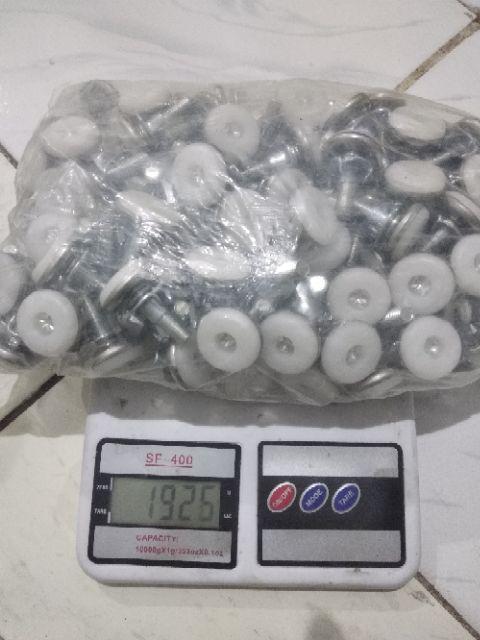 Kaki Stabil Cys Nylon Putih Termurah Sofa Kursi Rak Diameter 2,5 Cm