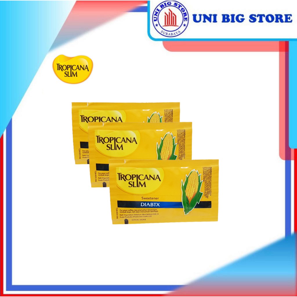

Tropicana Slim Sweetener Diabtx 1 Sachet Ecer Gula Diabetics Rendah Kalori
