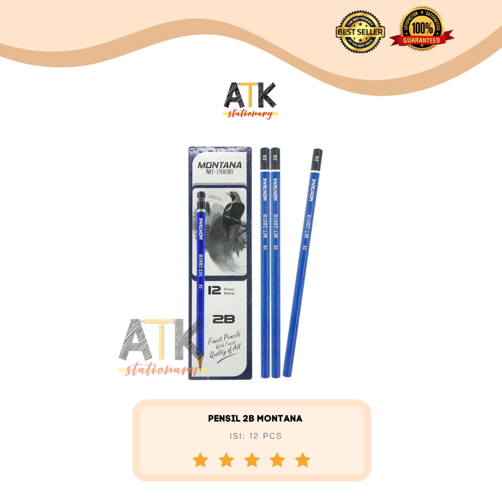 

Pensil 2B Murah Montana atk