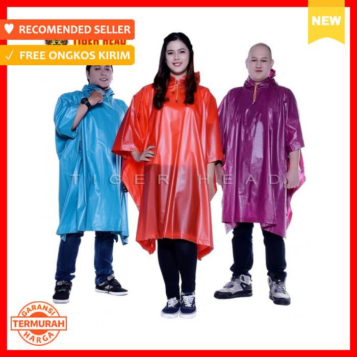Jas Hujan Poncho Tiger Head 205 Biru