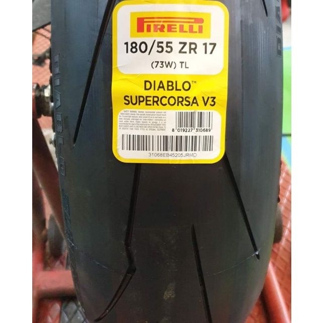 Pirelli Diablo Supercorsa v3 180 55 17  Michelin Dunlop Metzeler Shinko avon FDR IRC