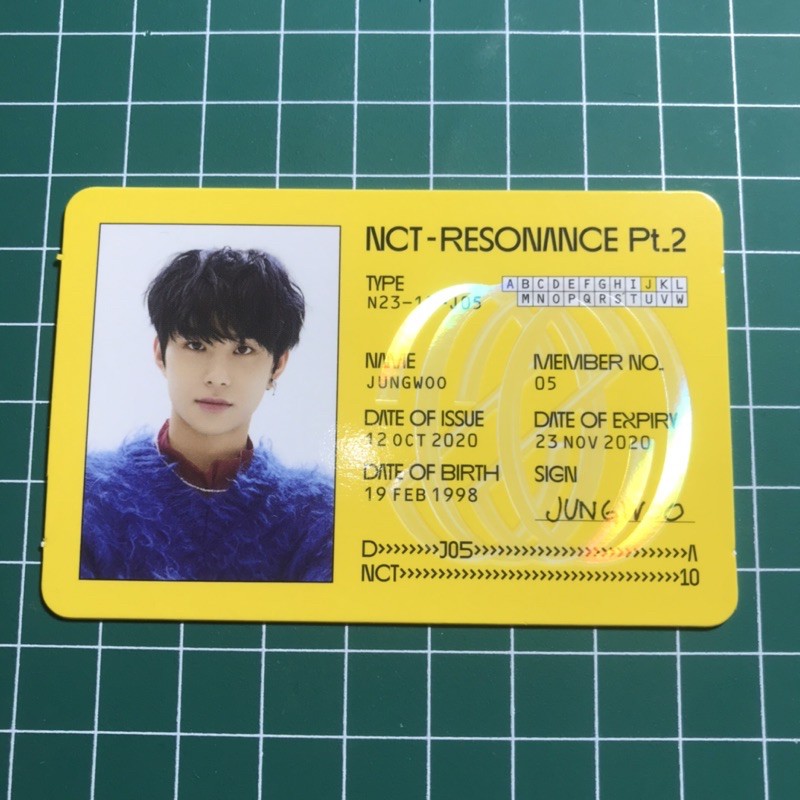 [PC] ID Card Jungwoo Resonance Pt.2 Departure ver.