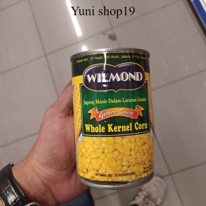 

wilmond whole corn can - jagung kaleng 425gr
