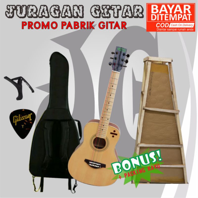 gitar akustik elektrik 3/4-Paket 2