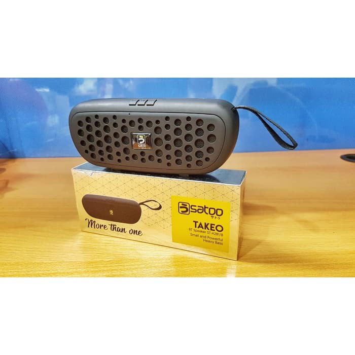 Satoo Speaker Bluetooth Wireless Takeo - Speaker Portable Super Bass