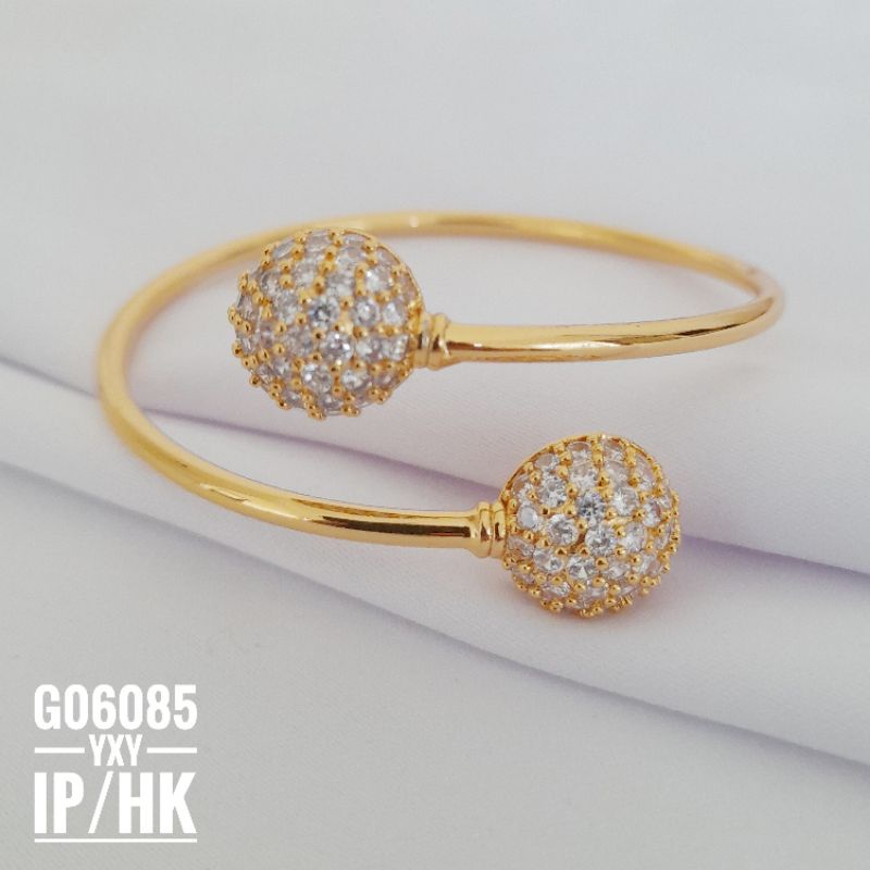 Gelang Yaxiya Bangle Boldis Zircon G06085