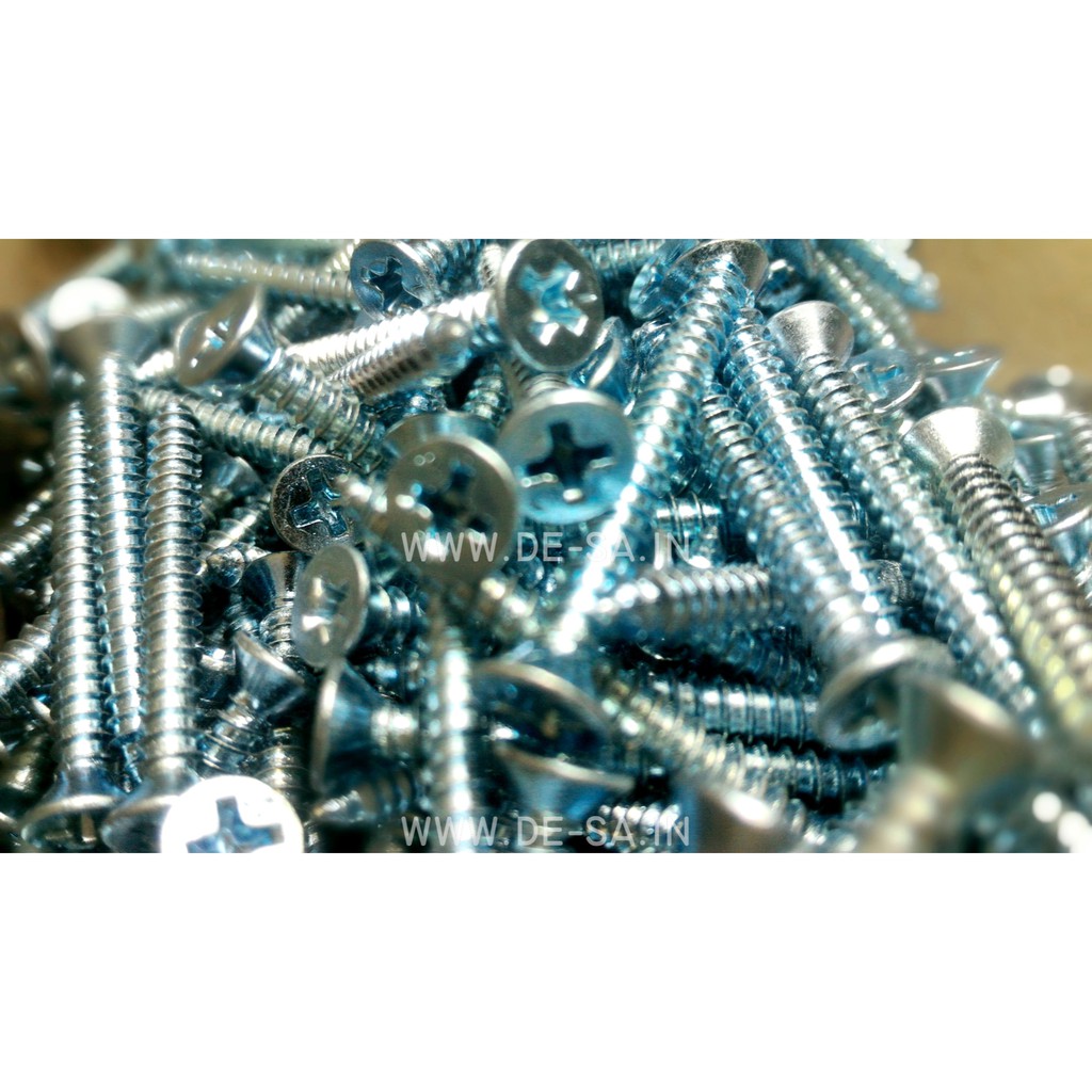 (GROSIR) #6x30MM Moon Lion Box 1000 PCS Skrup Tapping Screw (Sekrup Lion #6 X 1-1/4&quot;) (WORKSHOP)