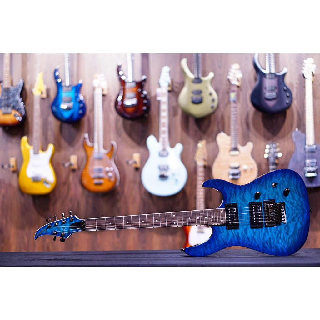 Caparison C2 dellinger trans blue HH C20190094
