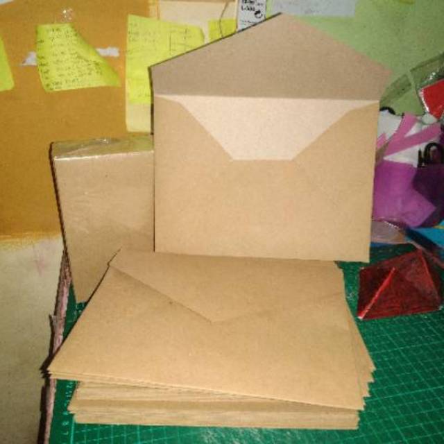 

Amplop A5 cokelat vintage klasik kraft 125 gr