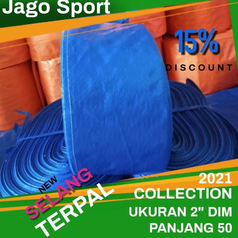 [PRODUK CPV] SELANG TERPAL PLASTIK 2 DIM 50 METER/ SELANG PLASTIK 2 DIM/ SELANG TERPAL 2 INC / SELAN