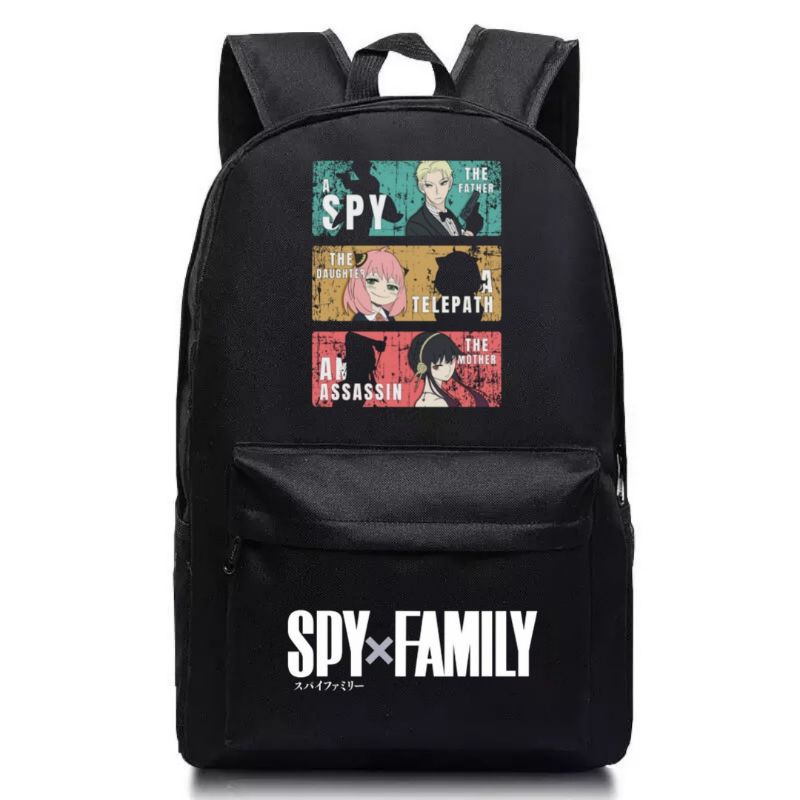 tas anime spy x family ada slot laptopnya bisa untuk sekolah kuliah atau nongkrong kaka