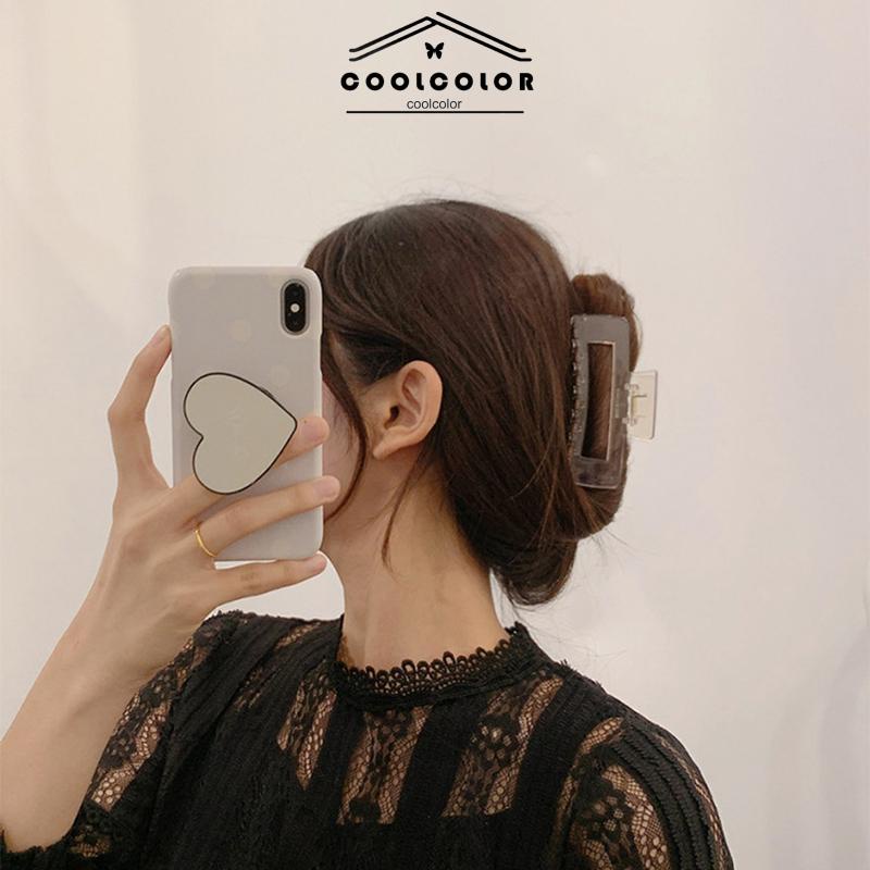 COD❤️Korea Temperamen piring jepit rambut aksesoris rambut mandi besar klip hiu Retro Untuk Wanita perempuan Murah Import Aksesoris Perhiasan Ready Stock
