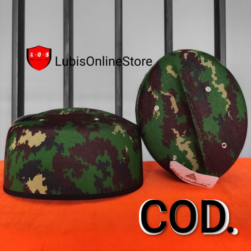 Peci Songkok Kopiah - Peci Asagofah - Peci Turki - Peci Murah Berkualitas - Peci Hijau Armi - Cod