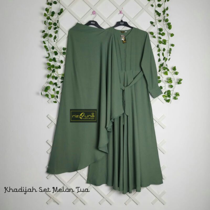 Gamis Khadijah Rizquna Hijab size xl