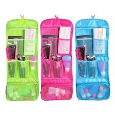 TRAVEL TOILETRIES BAG ORGANIZER