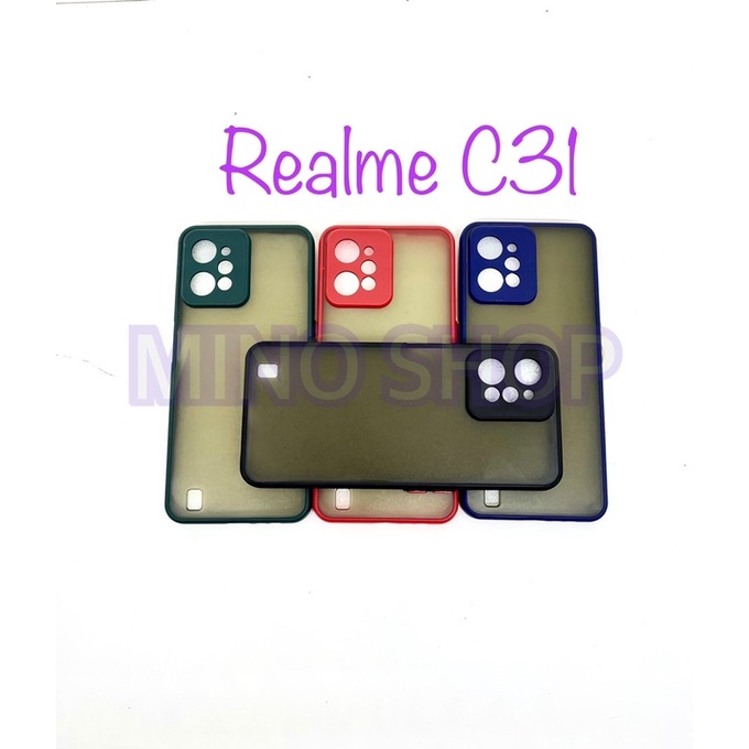 SOFTCASE REALME C31 - HARDCASE DOVE MYCHOICE + PC - AEROCASE