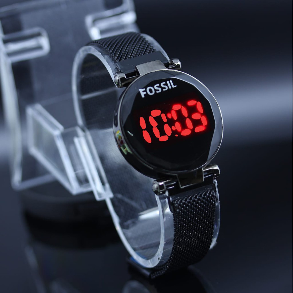 JAM TANGAN WANITA DIGITAL MAGNET