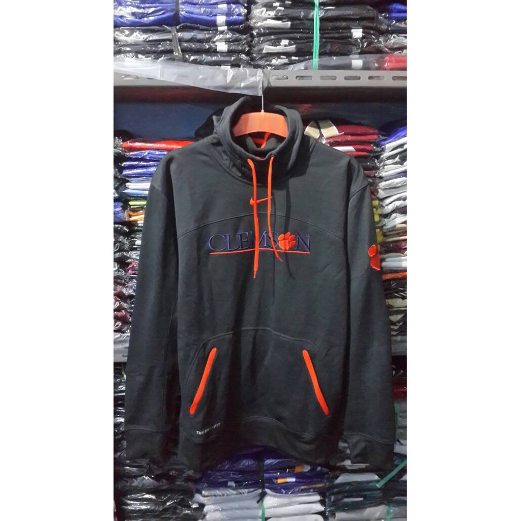 SWEATER NIKE CLEMSON PERFORMANCE THERMA-FIT HOODIE 100⎕RIGINAL